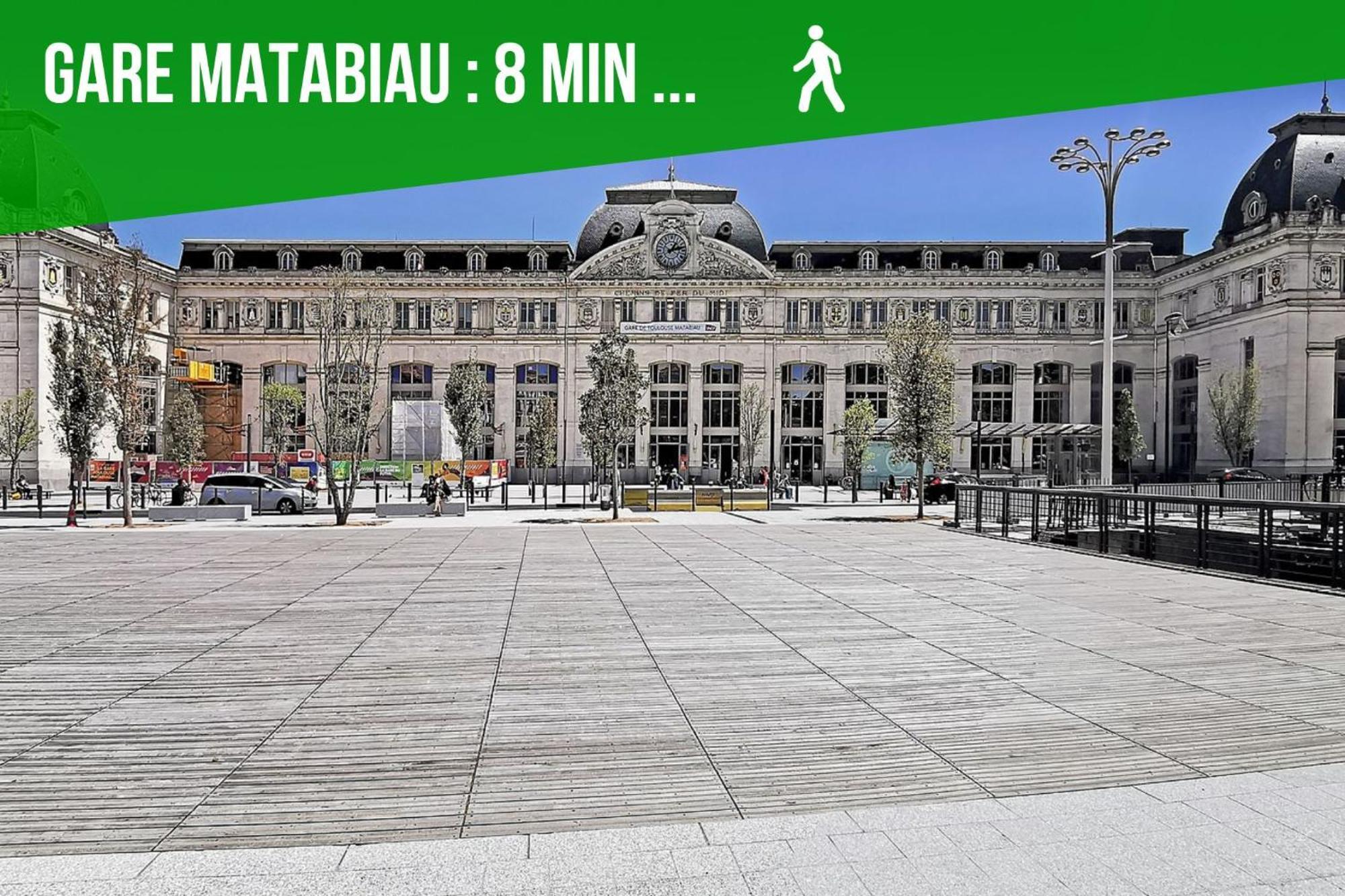 Le Nid D'Orient Entre Matabiau Et Capitole Parking Leilighet Toulouse Eksteriør bilde